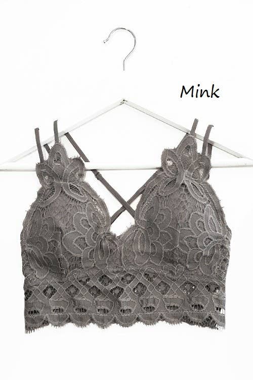Scalloped Lace Cami Bralette | TEXICANA BOUTIQUE